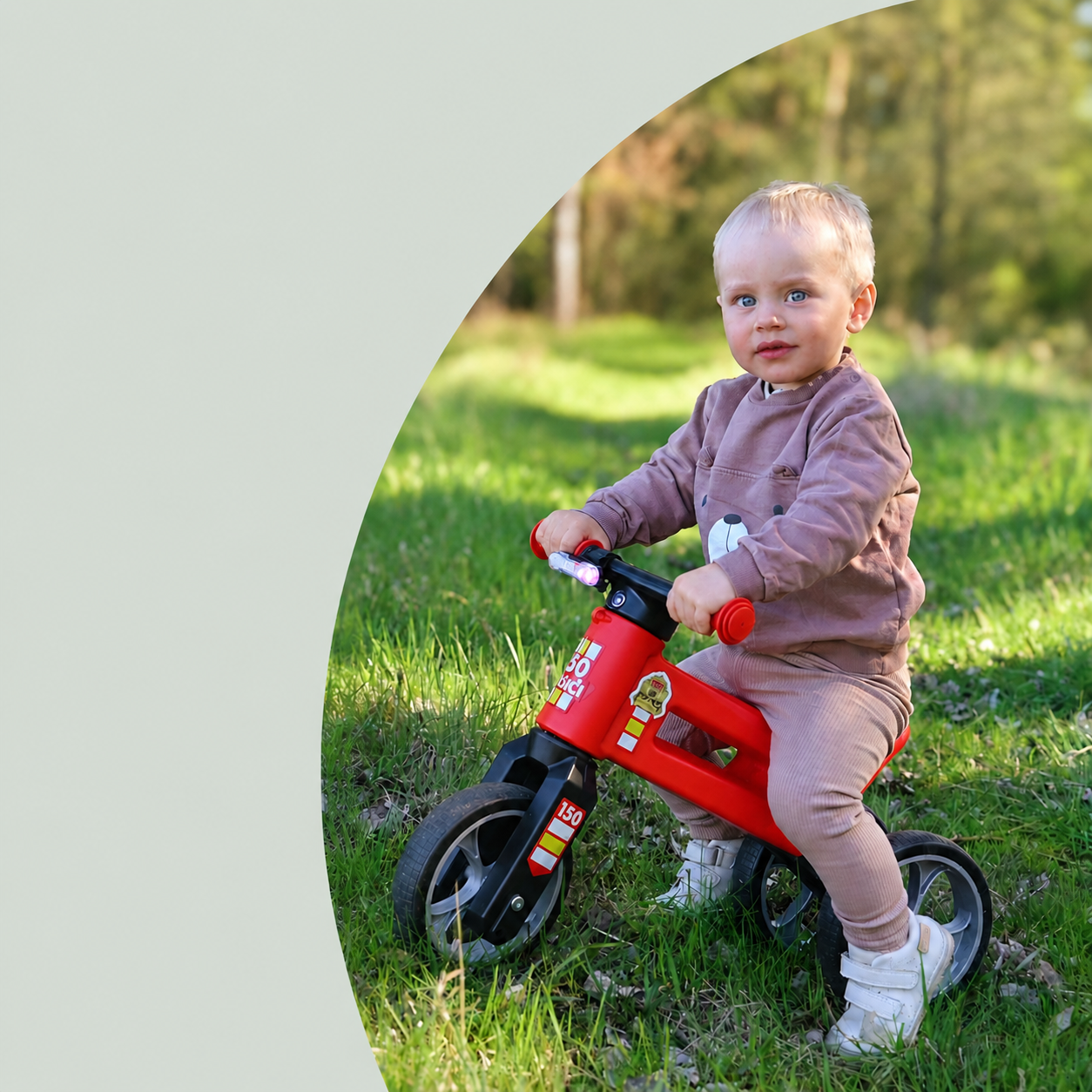 Odrážedla pro děti od 1,5 roku věku, Funny wheels rider 