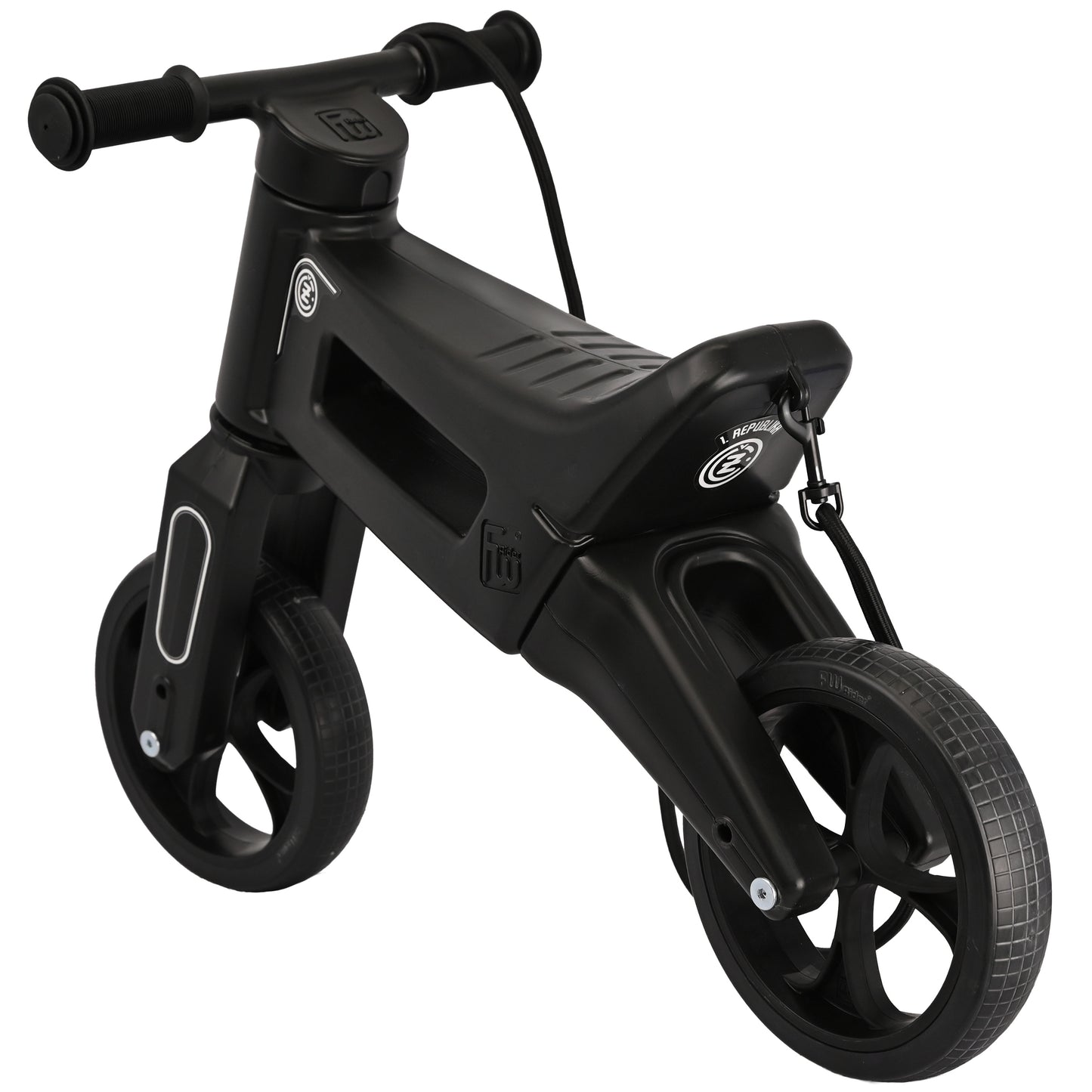 Odrážedlo FUNNY WHEELS Rider SuperSport 2v1 – Edice ČZ s popruhem a tichými koly