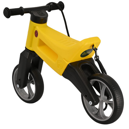 Odrážedlo FUNNY WHEELS Rider SuperSport 2v1 – Edice ČZ s popruhem a tichými koly