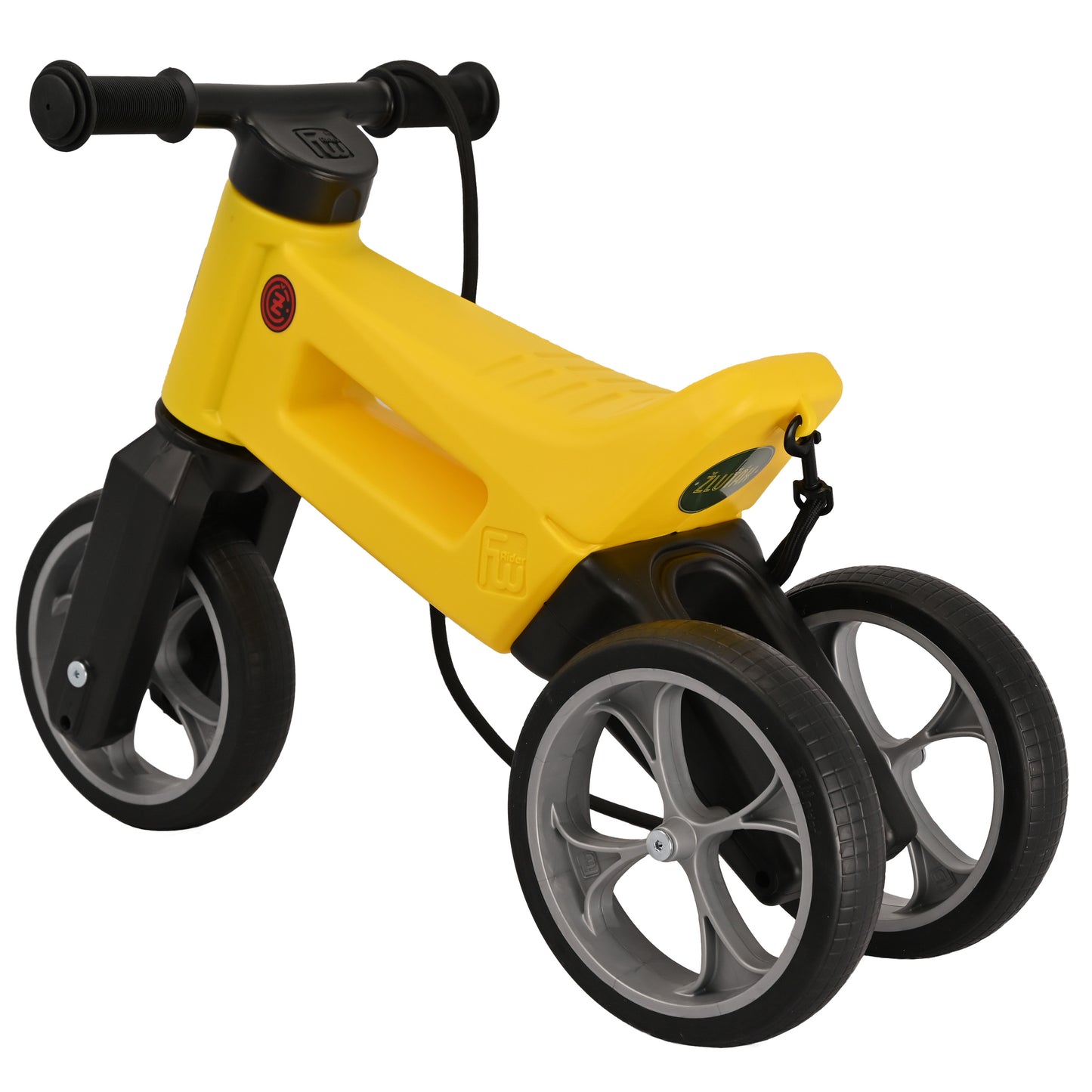 Odrážedlo FUNNY WHEELS Rider SuperSport 2v1 – Edice ČZ s popruhem a tichými koly