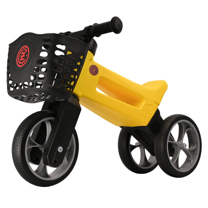 Odrážedlo FUNNY WHEELS Rider SuperSport 2v1 – Edice ČZ s popruhem a tichými koly