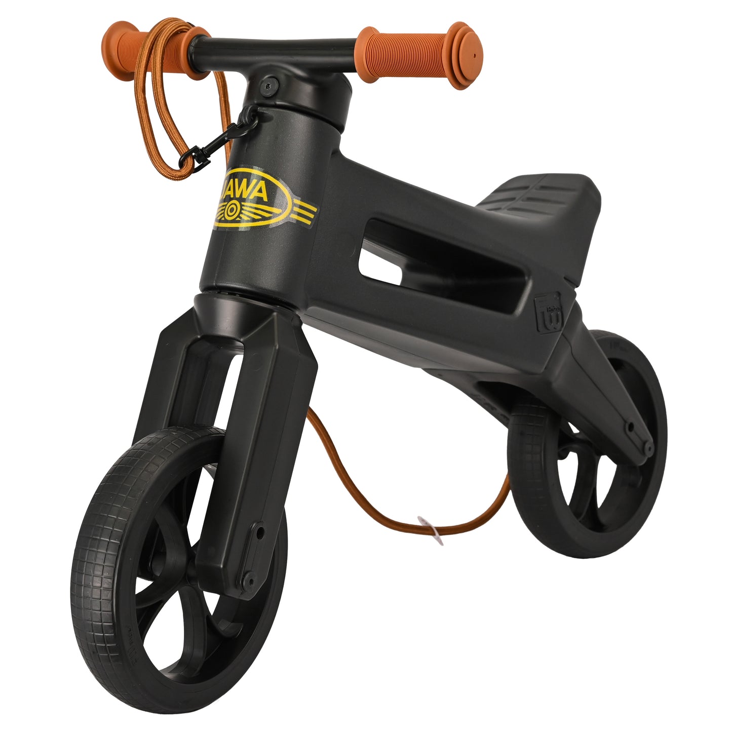 Odrážedlo FUNNY WHEELS Rider SuperSport 2v1 – Edice JAWA s popruhem a tichými koly