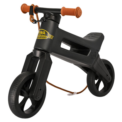 Odrážedlo FUNNY WHEELS Rider SuperSport 2v1 – Edice JAWA s popruhem a tichými koly