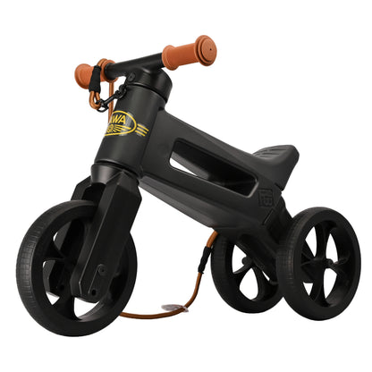 Odrážedlo FUNNY WHEELS Rider SuperSport 2v1 – Edice JAWA s popruhem a tichými koly