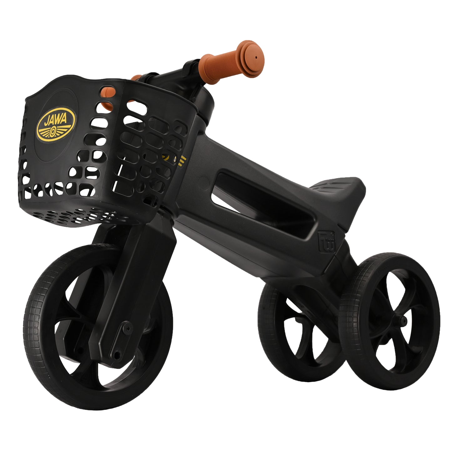 Odrážedlo FUNNY WHEELS Rider SuperSport 2v1 – Edice JAWA s popruhem a tichými koly