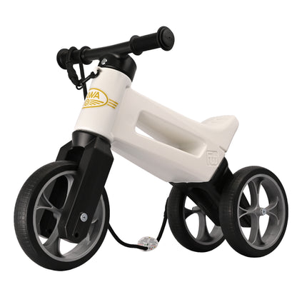 Odrážedlo FUNNY WHEELS Rider SuperSport 2v1 – Edice JAWA s popruhem a tichými koly