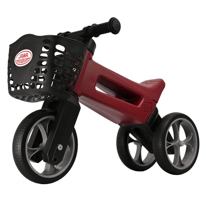 Odrážedlo FUNNY WHEELS Rider SuperSport 2v1 – Edice JAWA s popruhem a tichými koly