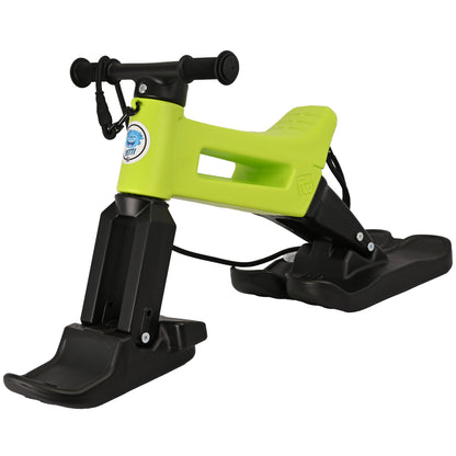 Odrážedlo FUNNY WHEELS Rider SuperSport YETTI 3v1 s popruhem, lyžemi a tichými koly