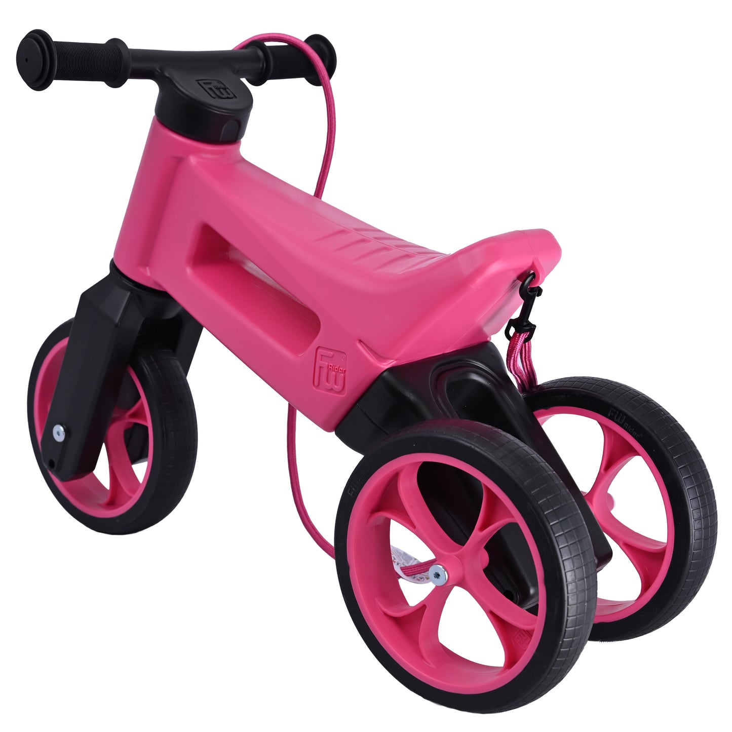 Odrážedlo FUNNY WHEELS Rider SuperSport YETTI 3v1 s popruhem, lyžemi a tichými koly