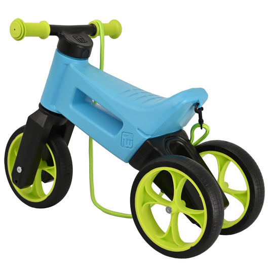 Odrážedlo FUNNY WHEELS Rider SuperSport YETTI 3v1 s popruhem, lyžemi a tichými koly