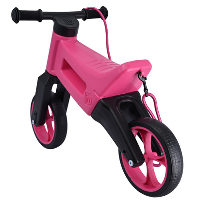 Odrážedlo FUNNY WHEELS Rider SuperSport YETTI 3v1 s popruhem, lyžemi a tichými koly