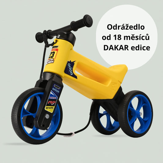 Odrážedlo FUNNY WHEELS Rider SuperSport 2v1 – EDICE DAKAR