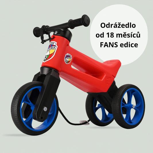 Odrážedlo FUNNY WHEELS Rider SuperSport 2v1 – EDICE Fotbal