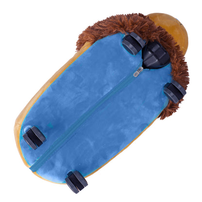 Odrážedlo FUNNY WHEELS Rider Ride-On lvíček plyšový
